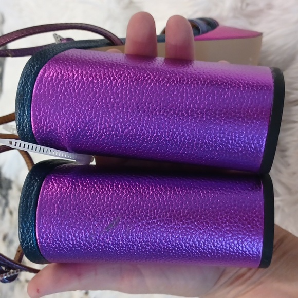 Kurt Geiger London Perria Purple Rainbow Platform Sandals SZ EU 38.5 - Picture 7 of 16